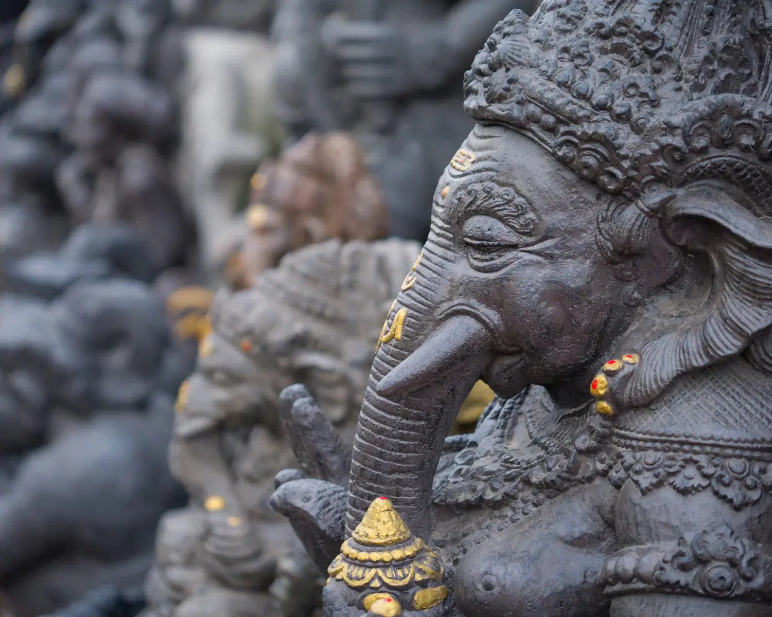 blog sur la mythologie. Statue de Ganesh 